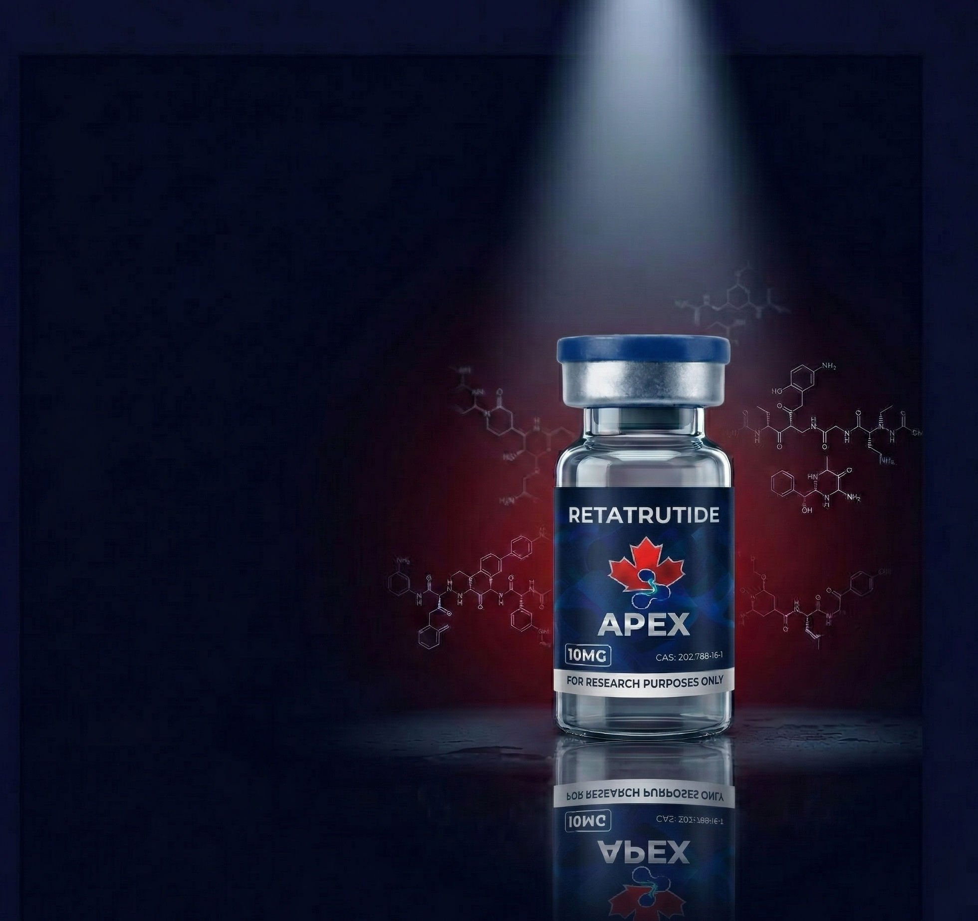 Apex Research Group research peptide vial
