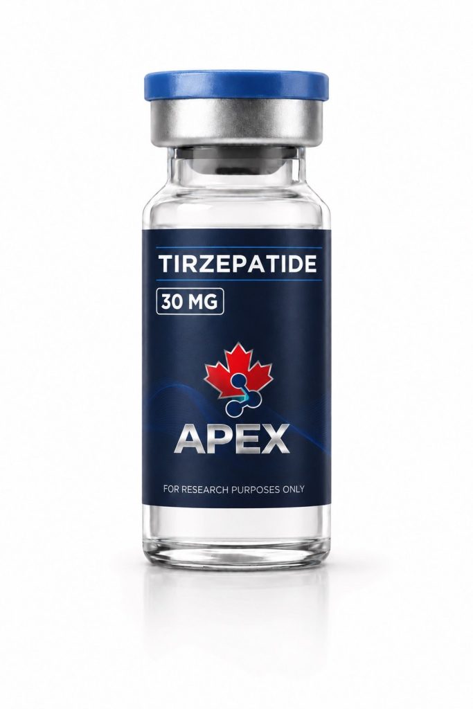 Tirzepatide 30mg vial research peptide